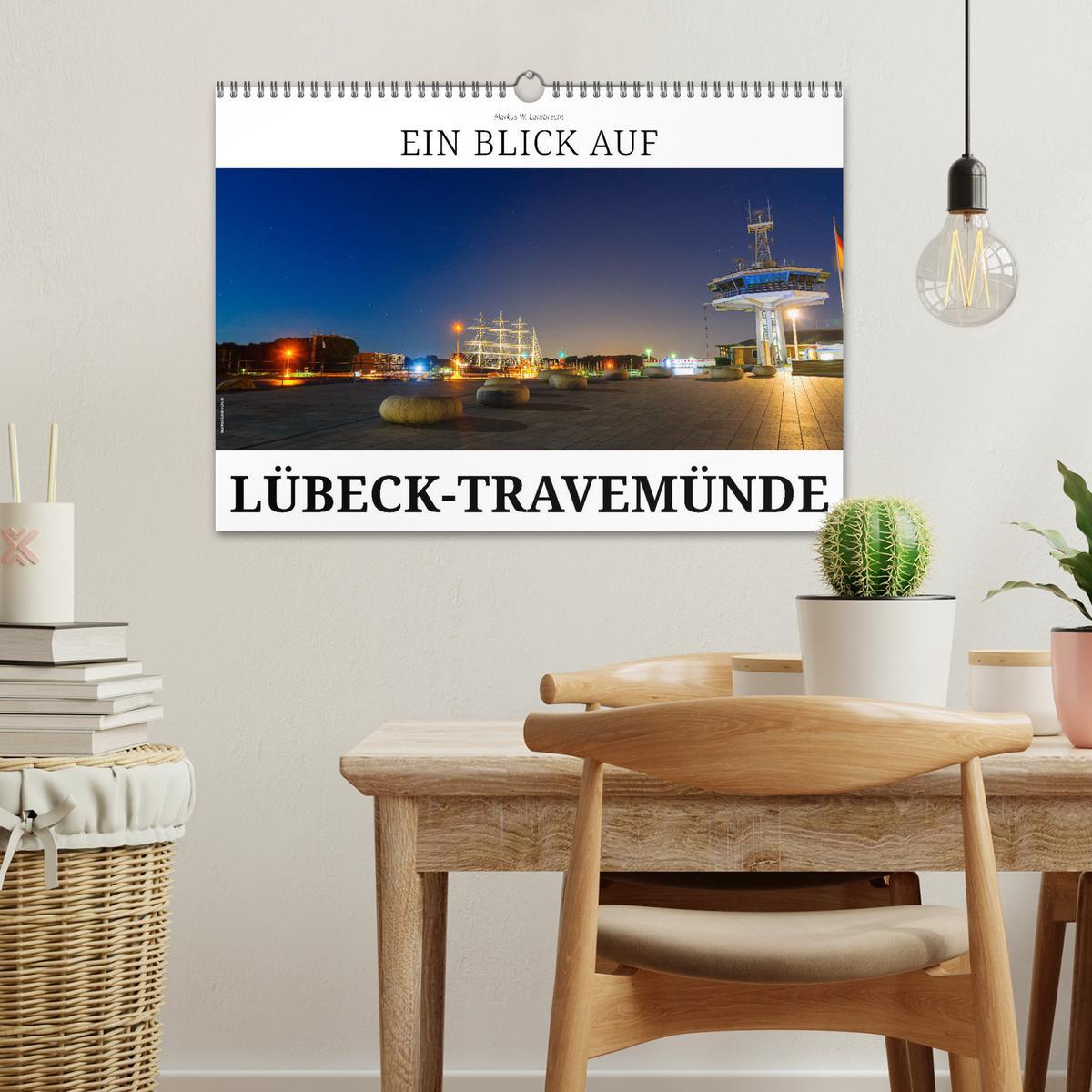 Bild: 9783435397822 | Ein Blick auf Lübeck-Travemünde (Wandkalender 2025 DIN A3 quer),...