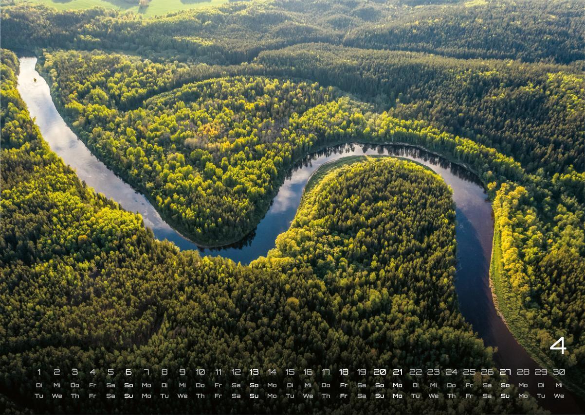 Bild: 9783986734480 | Wald - Erholung für Mensch und Tier - 2025 - Kalender DIN A3 | 15 S.