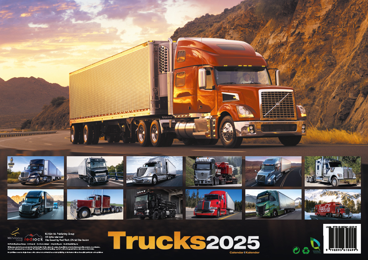 Bild: 9798893610499 | Trucks 2025 - LKWs - Lastkraftwagen | Der LKW Kalender | Kalender