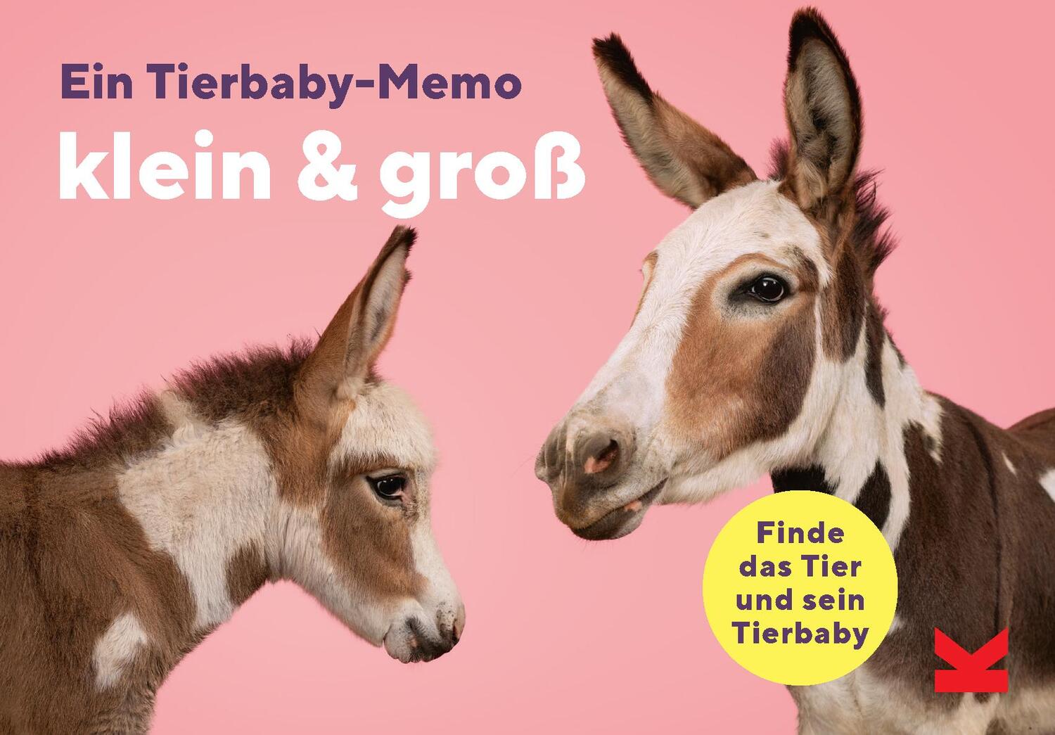 Cover: 9783962442477 | klein &amp; groß | Ein Tierbaby-Memo | Gerrard Gethings (u. a.) | Spiel