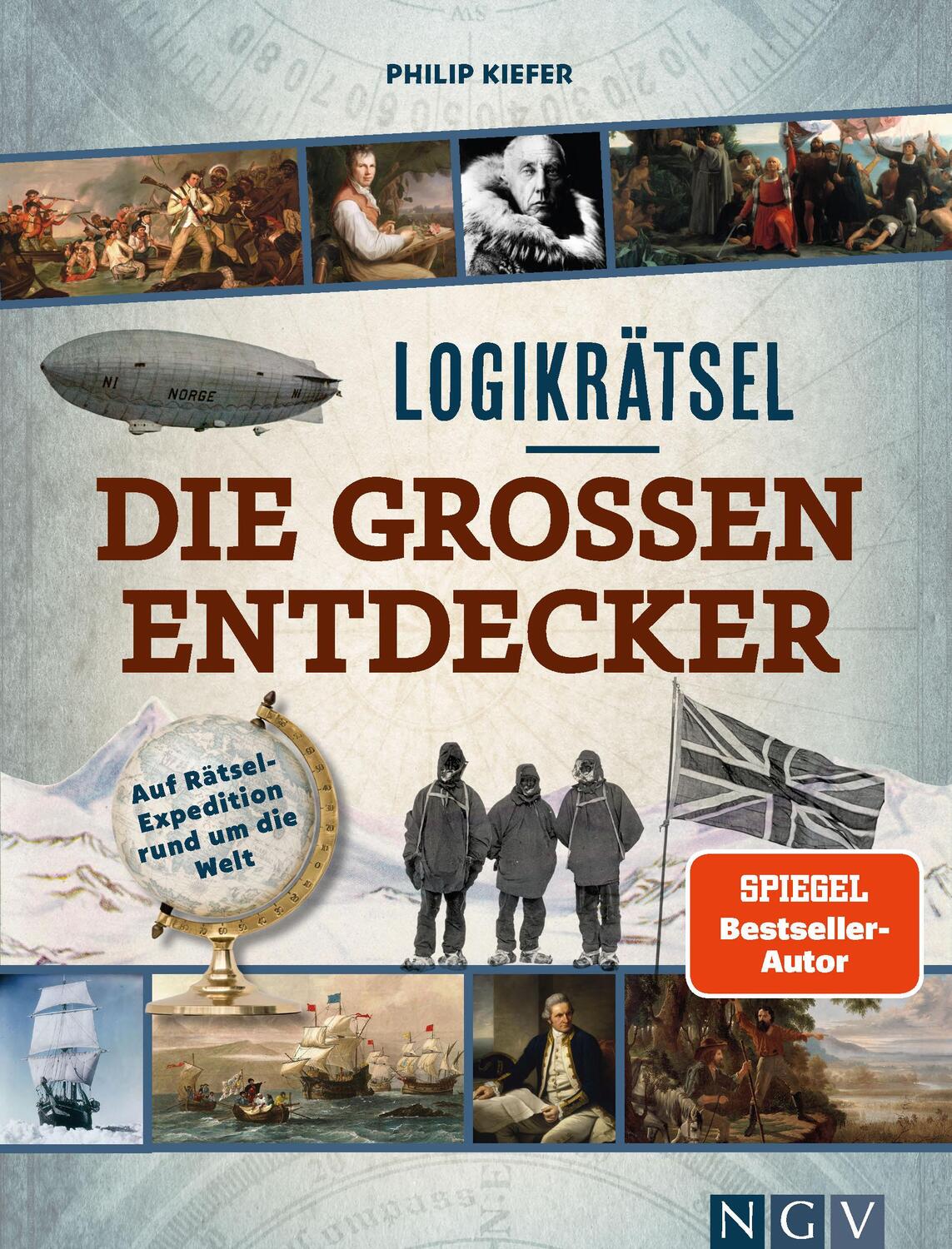 Cover: 9783625196082 | Logikrätsel Die großen Entdecker | Philip Kiefer | Buch | Logikrätsel