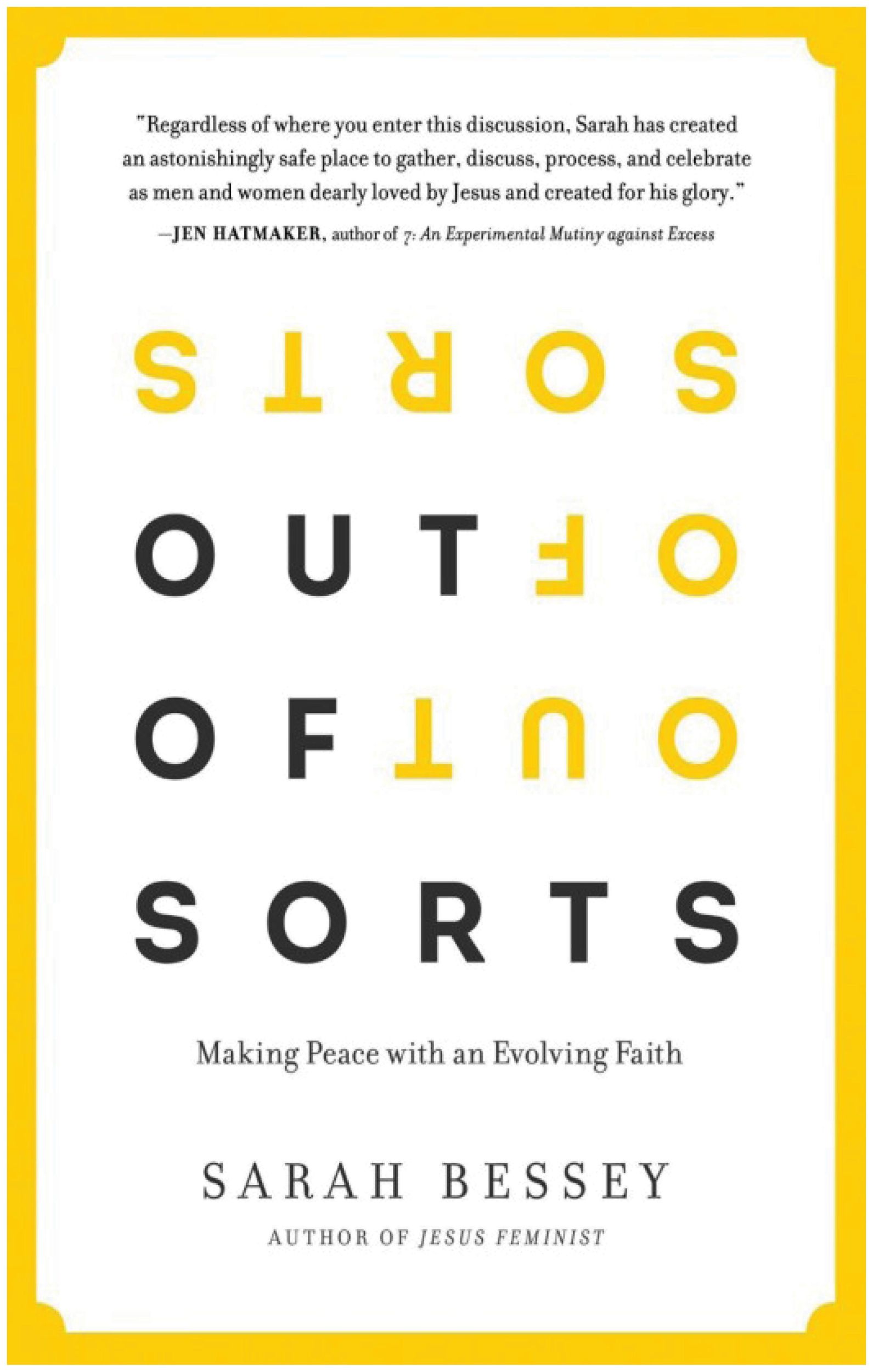 Cover: 9780232532395 | Out of Sorts | Making Peace with an Evolving Faith | Sarah Bessey