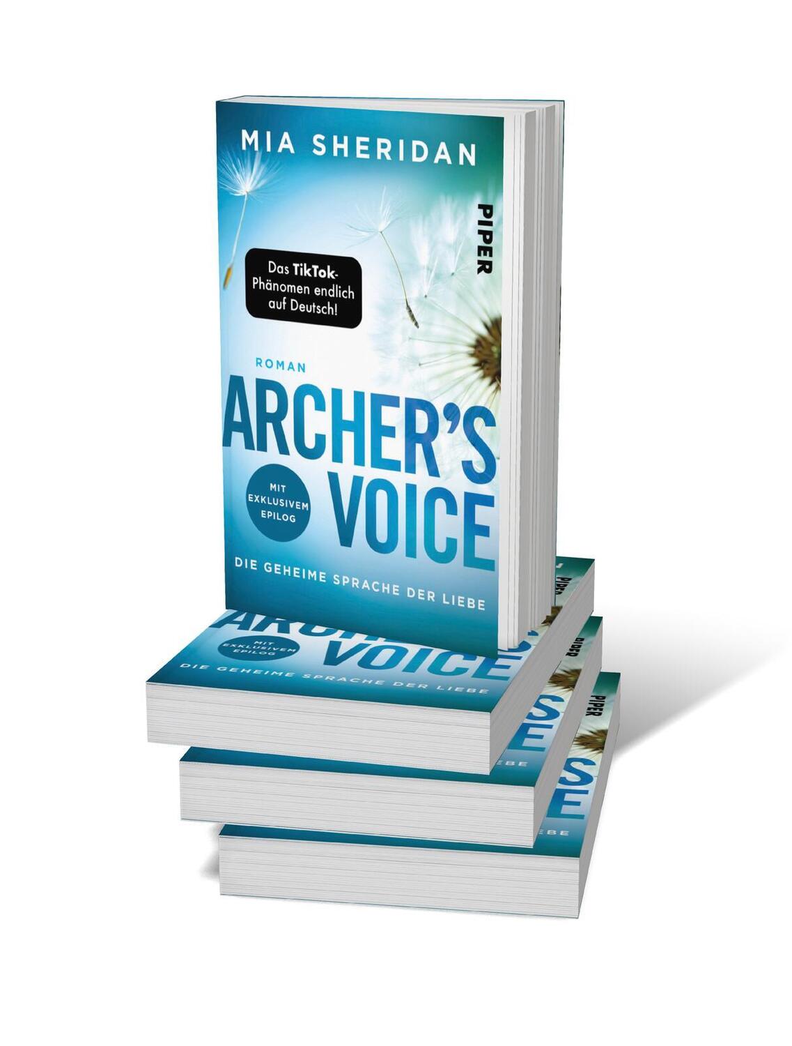 Bild: 9783492507516 | Archer's Voice. Die geheime Sprache der Liebe | Mia Sheridan | Buch