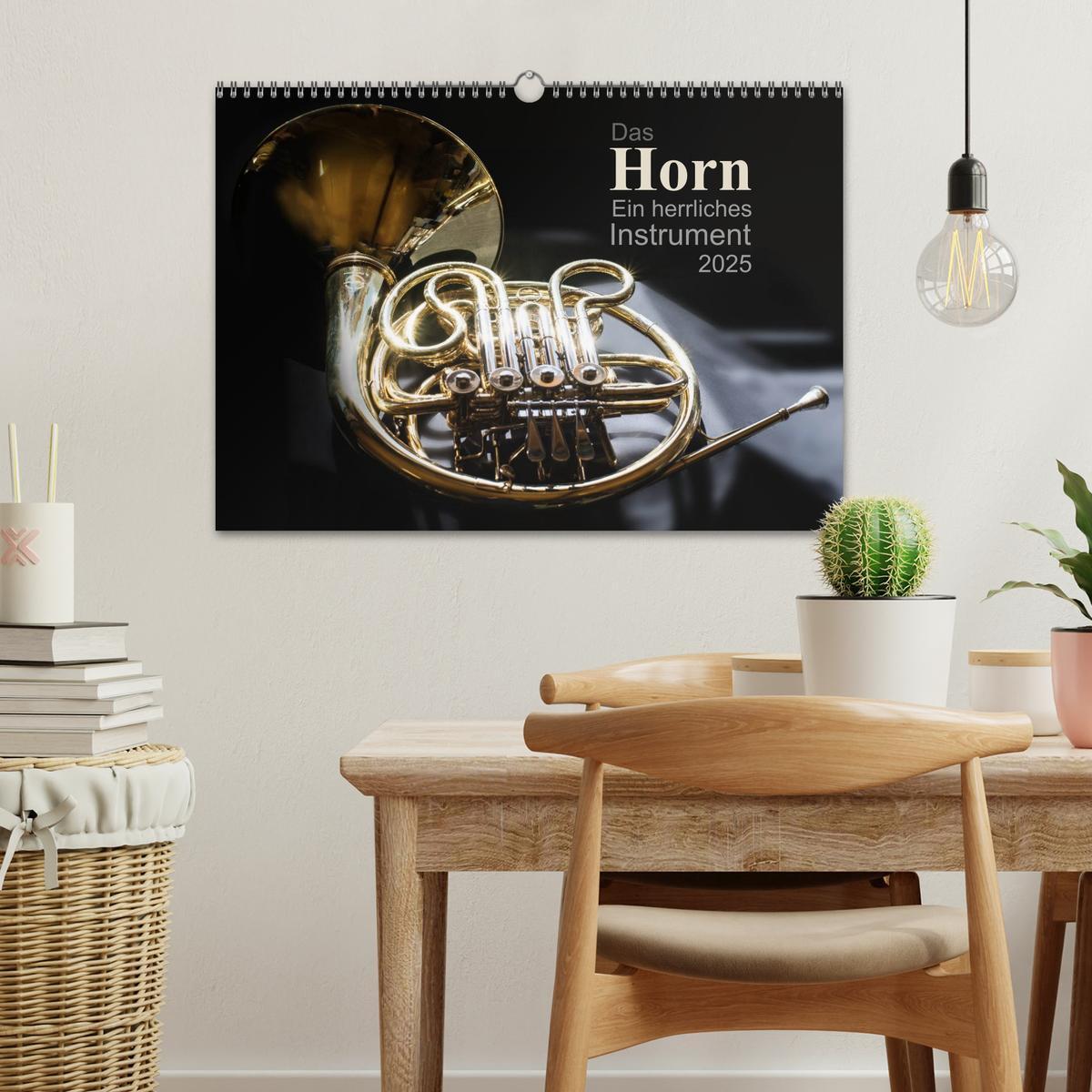 Bild: 9783435714339 | Das Horn, ein herrliches Instrument (Wandkalender 2025 DIN A3...