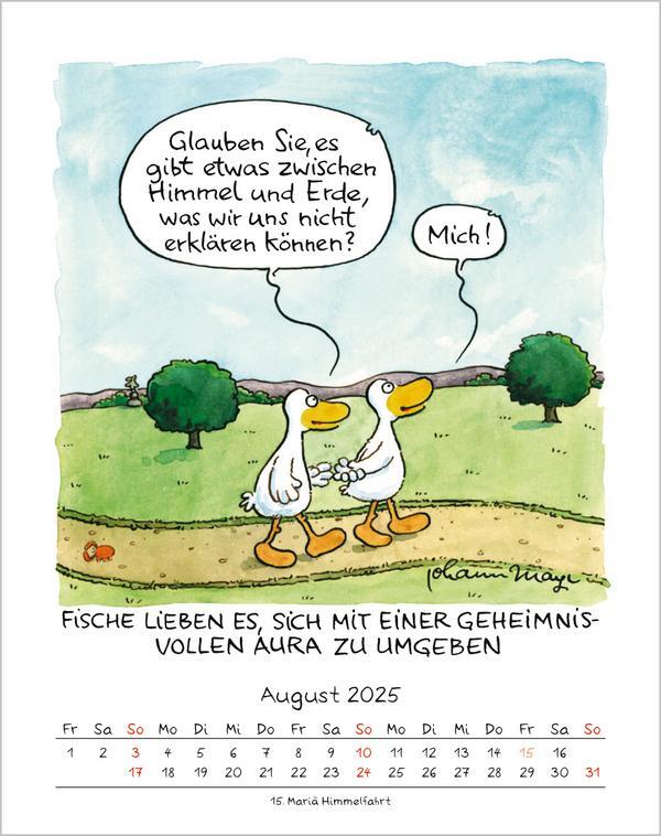 Bild: 9783731876618 | Fische 2025 | Verlag Korsch | Kalender | Spiralbindung | 13 S. | 2025