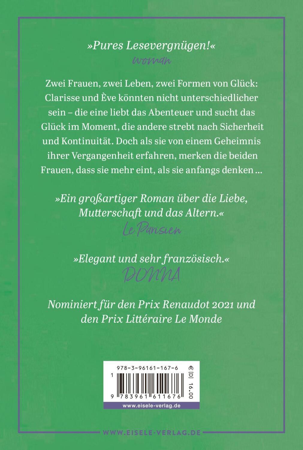 Rückseite: 9783961611676 | Die Definition von Glück | Catherine Cusset | Taschenbuch | 384 S.