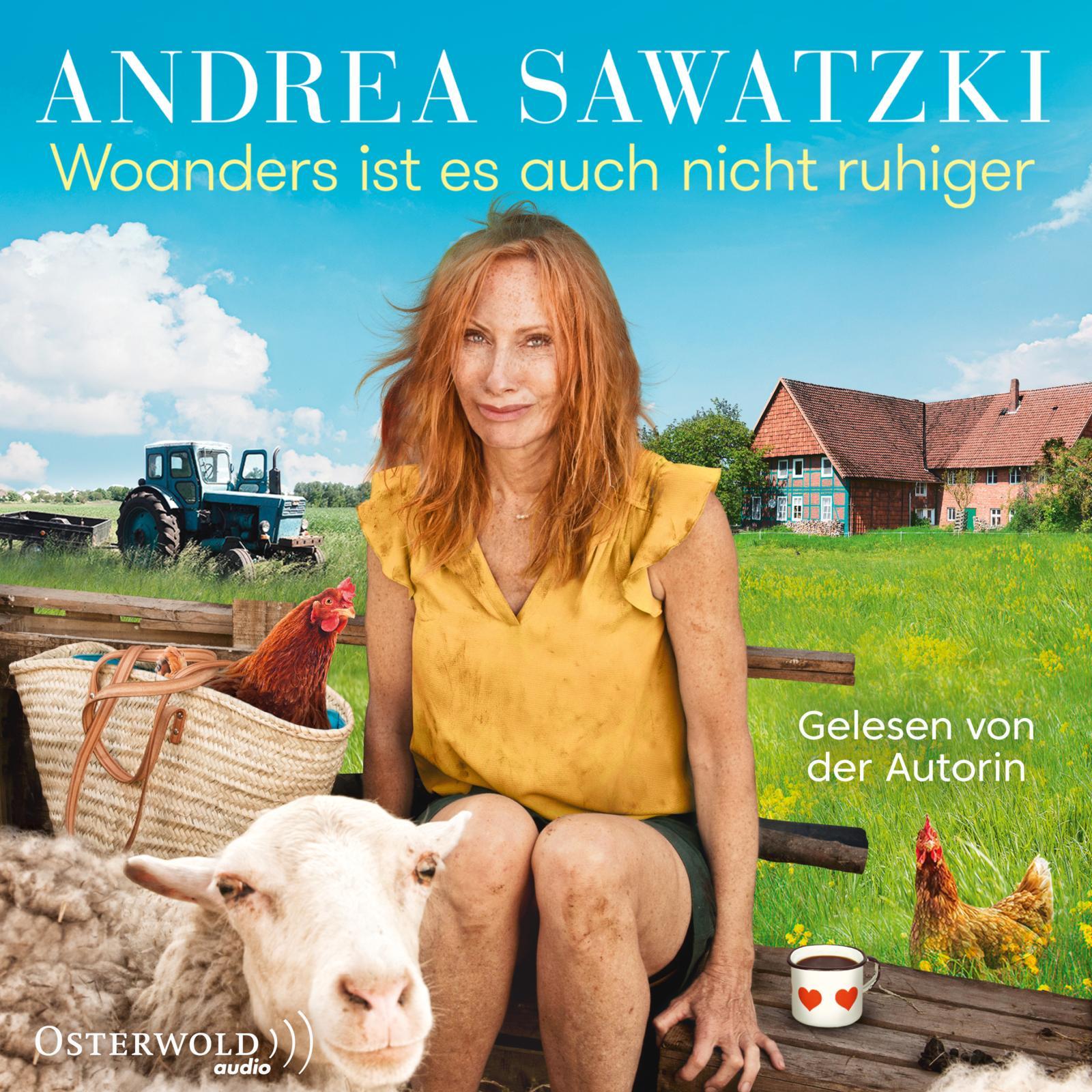 Cover: 9783869525648 | Woanders ist es auch nicht ruhiger | 2 CDs | Andrea Sawatzki | MP3 | 2