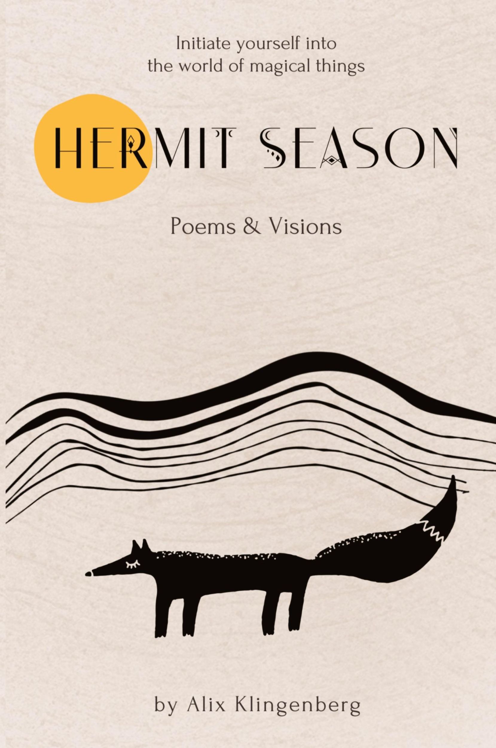 Cover: 9798218447670 | Hermit Season | Poems &amp; Visions | Klingenberg | Taschenbuch | Englisch