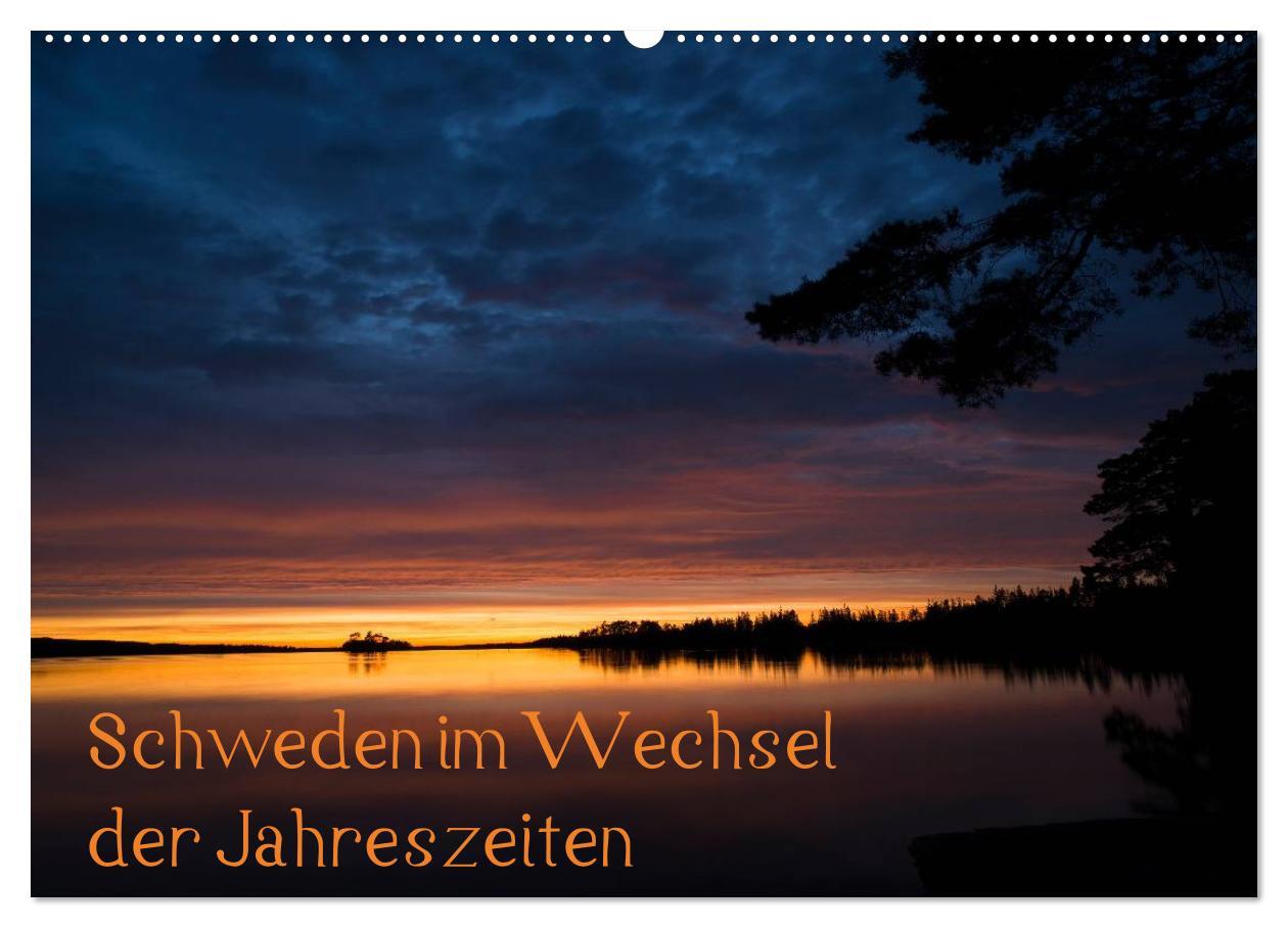 Cover: 9783435535019 | Schweden im Wechsel der Jahreszeiten (Wandkalender 2025 DIN A2...