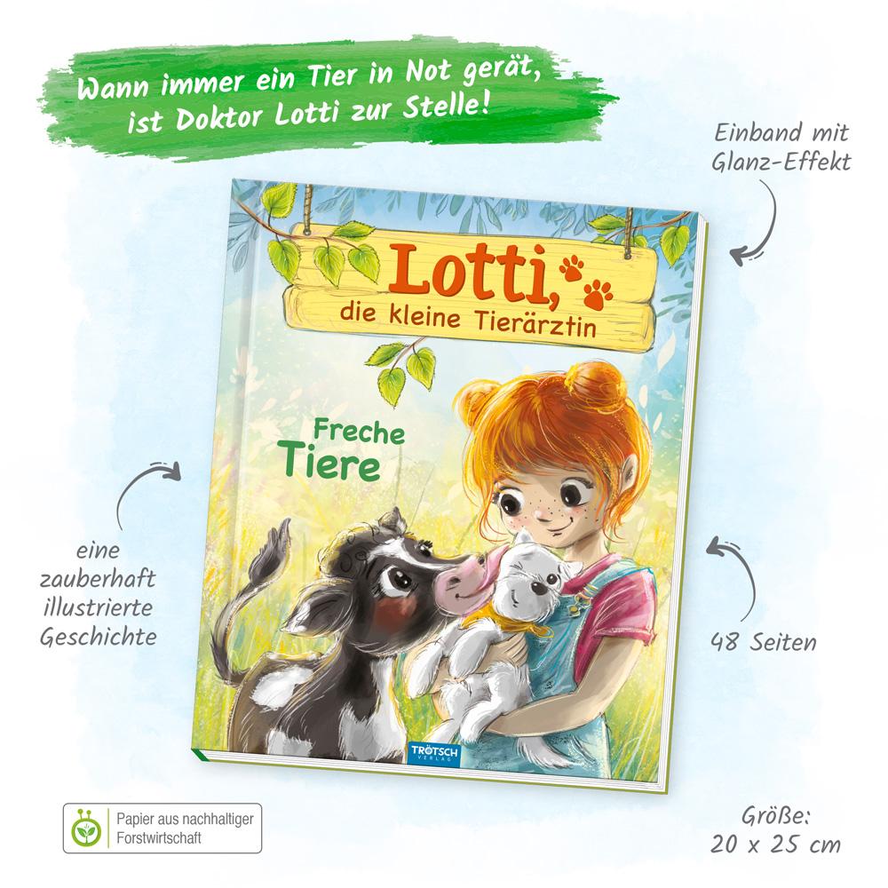 Bild: 9783965528925 | Trötsch Lotti, die kleine Tierärztin Freche Tiere | KG | Buch | 48 S.