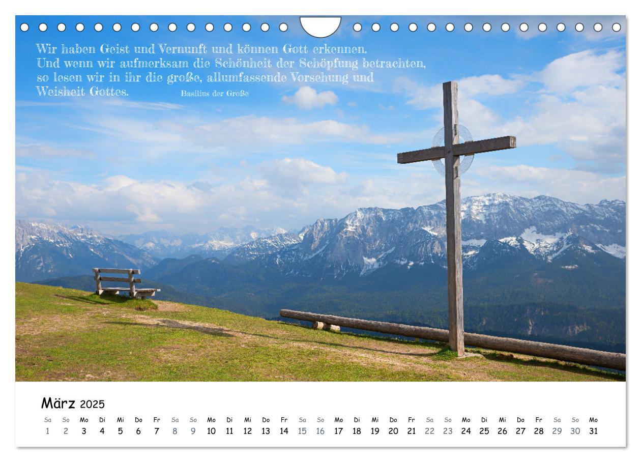 Bild: 9783383823725 | Christliche Bildpoesie (Wandkalender 2025 DIN A4 quer), CALVENDO...