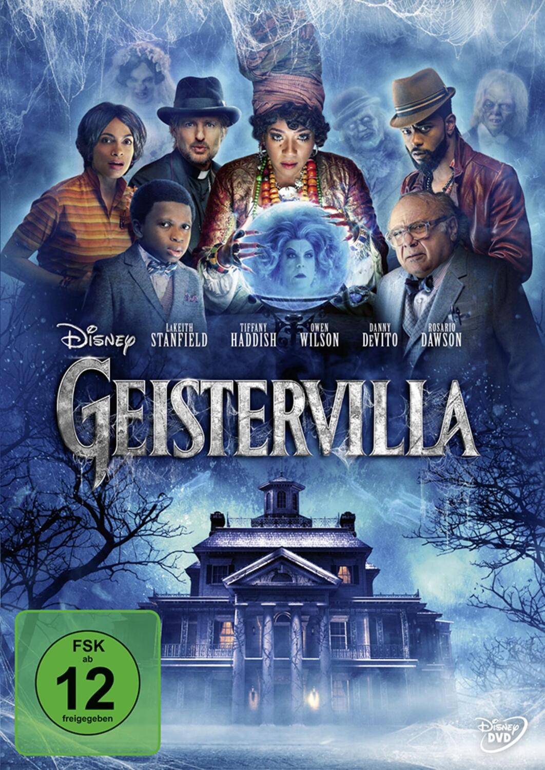 Cover: 4061229348201 | Geistervilla | Katie Dippold | DVD | Deutsch | 2023 | Leonine/Disney