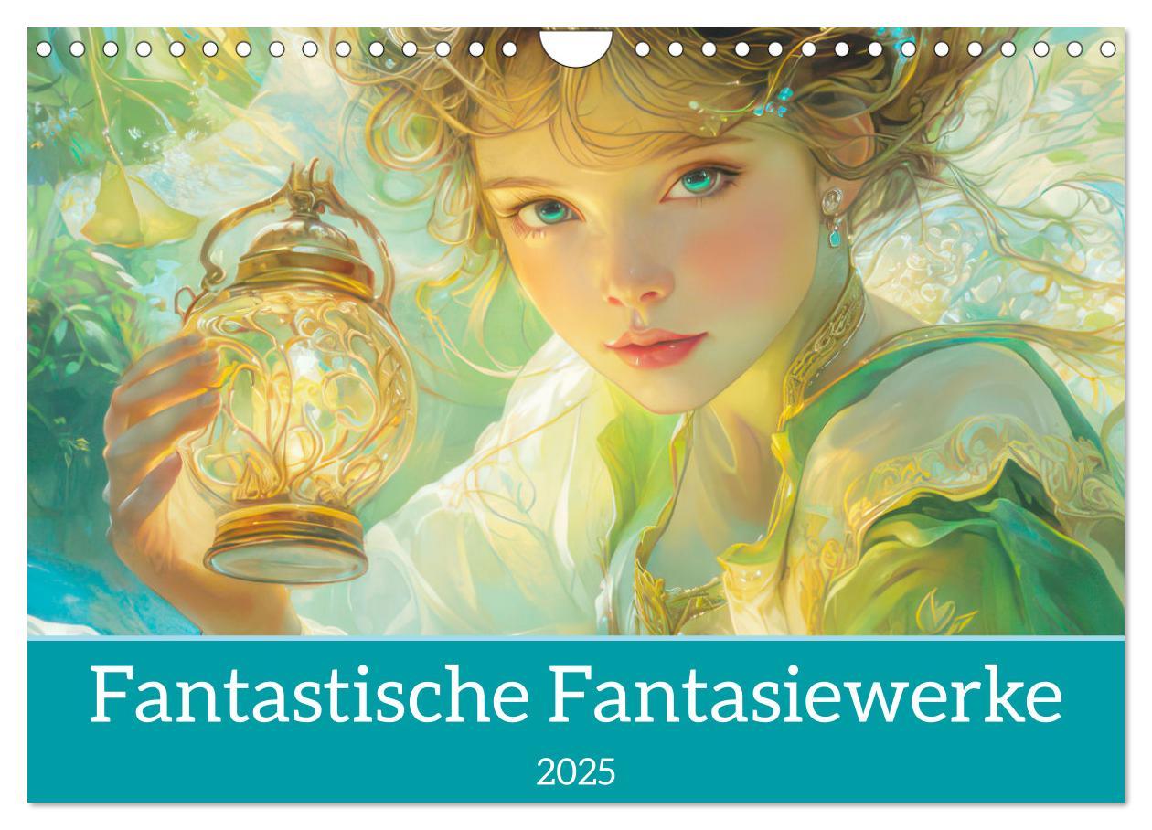 Cover: 9783457201541 | Fantastische Fantasiewerke (Wandkalender 2025 DIN A4 quer),...