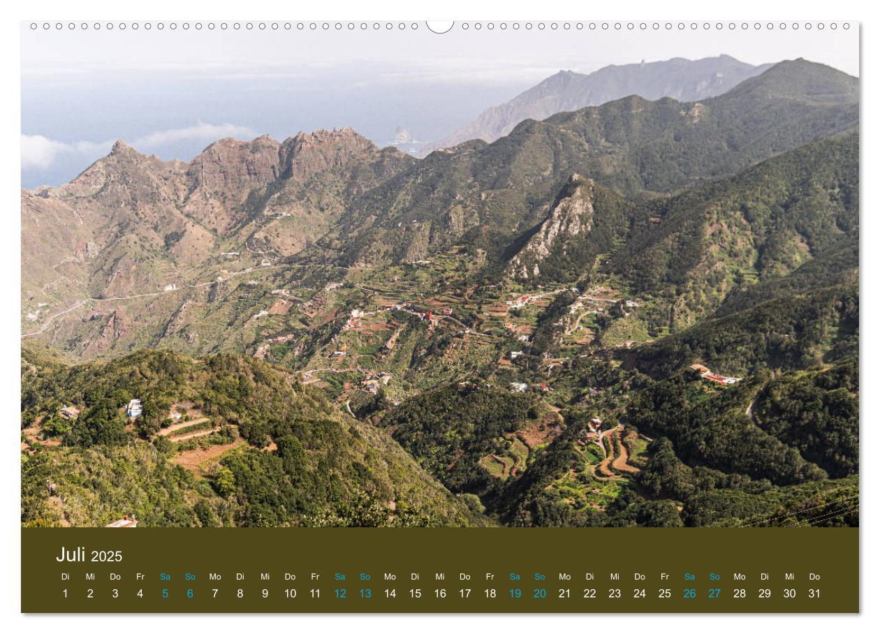 Bild: 9783435146208 | Wundervolles Teneriffa (Wandkalender 2025 DIN A2 quer), CALVENDO...