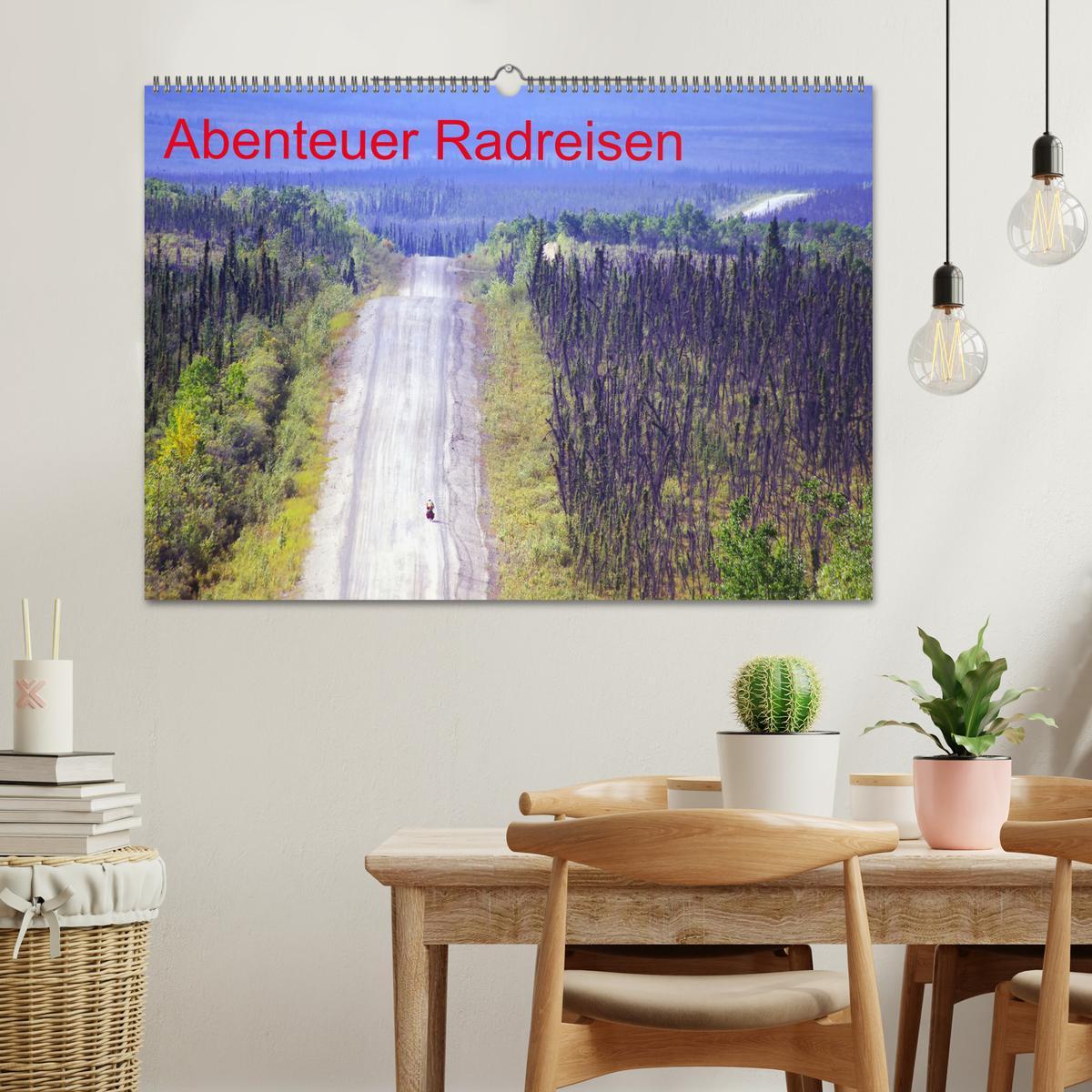 Bild: 9783435551712 | Abenteuer Radreisen (Wandkalender 2025 DIN A2 quer), CALVENDO...