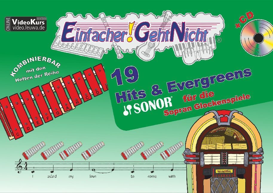 Cover: 9783940533630 | Einfacher!-Geht-Nicht: 19 Hits & Evergreens - für die SONOR® Sopran...