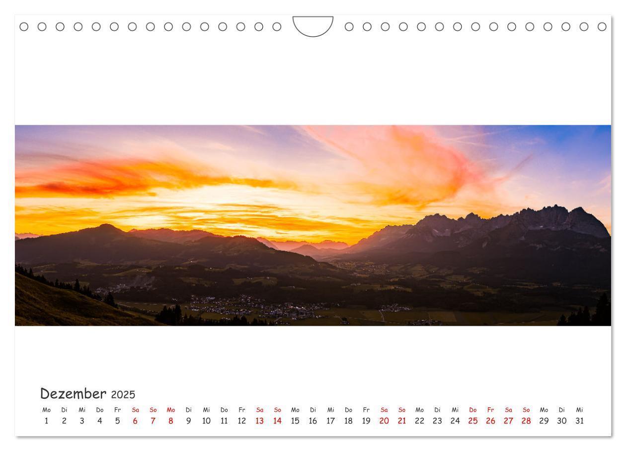 Bild: 9783383988639 | Wilder Kaiser Panorama 2025 (Wandkalender 2025 DIN A4 quer),...