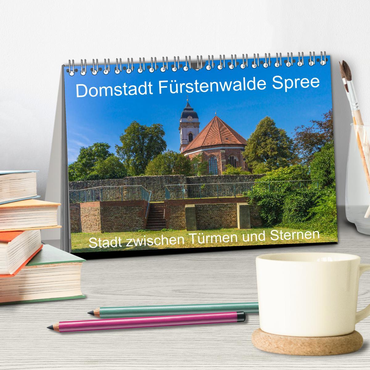 Bild: 9783435156467 | Domstadt Fürstenwalde Spree (Tischkalender 2025 DIN A5 quer),...