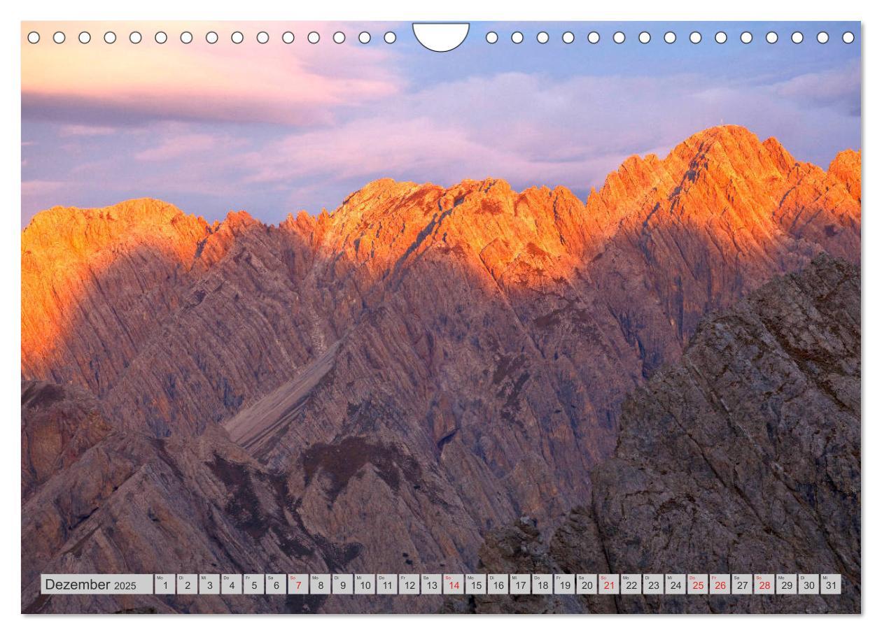 Bild: 9783435149445 | Lienzer Dolomiten (Wandkalender 2025 DIN A4 quer), CALVENDO...