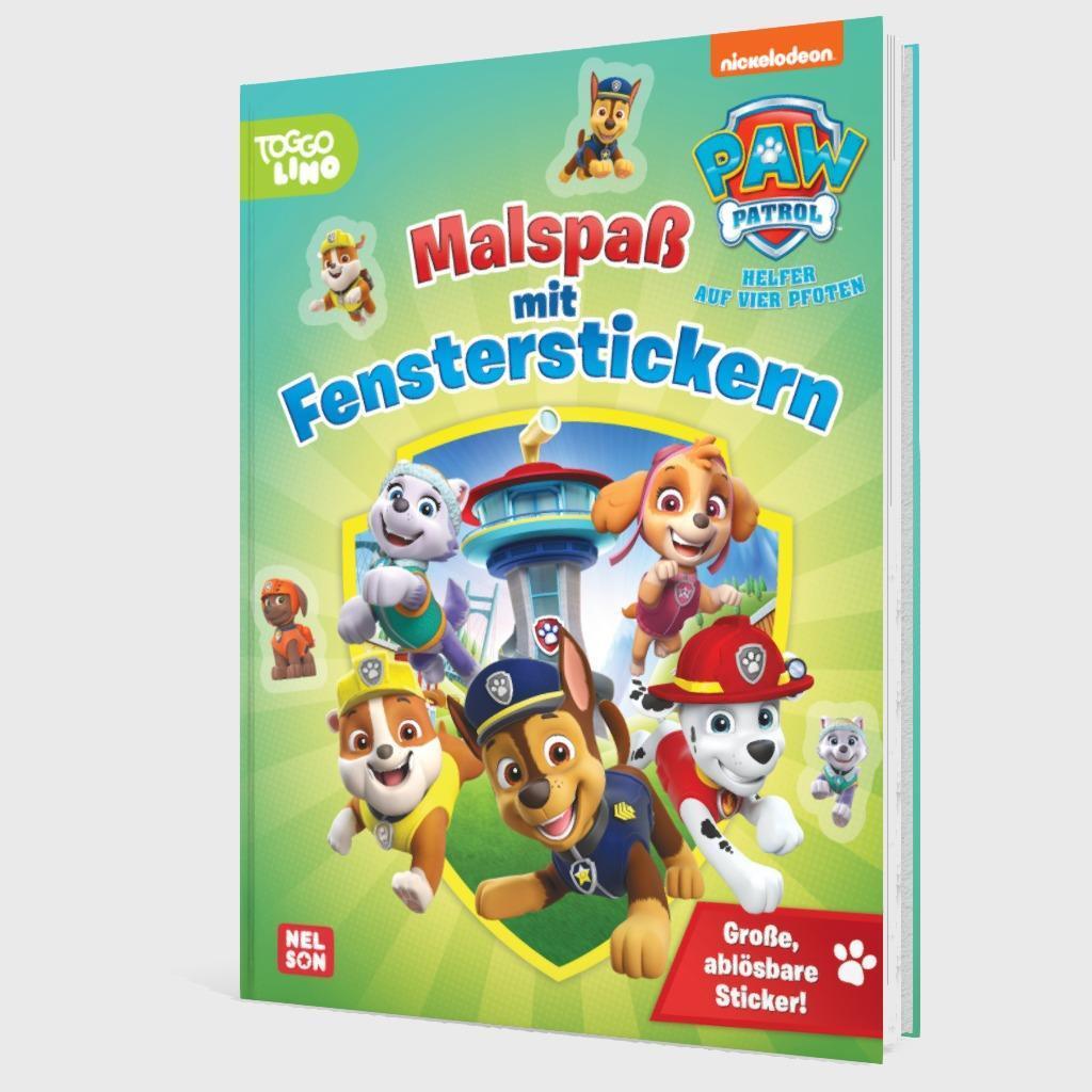 Bild: 9783845125831 | PAW Patrol Mitmachbuch: Malspaß mit Fensterstickern | Taschenbuch