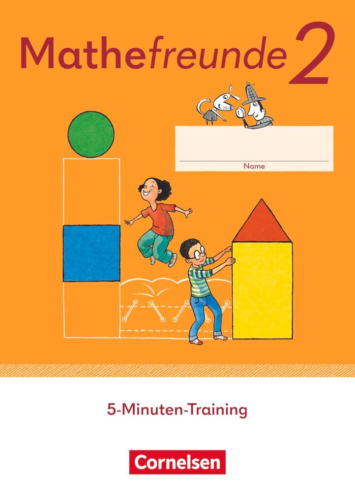 Cover: 9783464808108 | Mathefreunde 2. Schuljahr. 5-Minuten-Training - Arbeitsheft | Buch