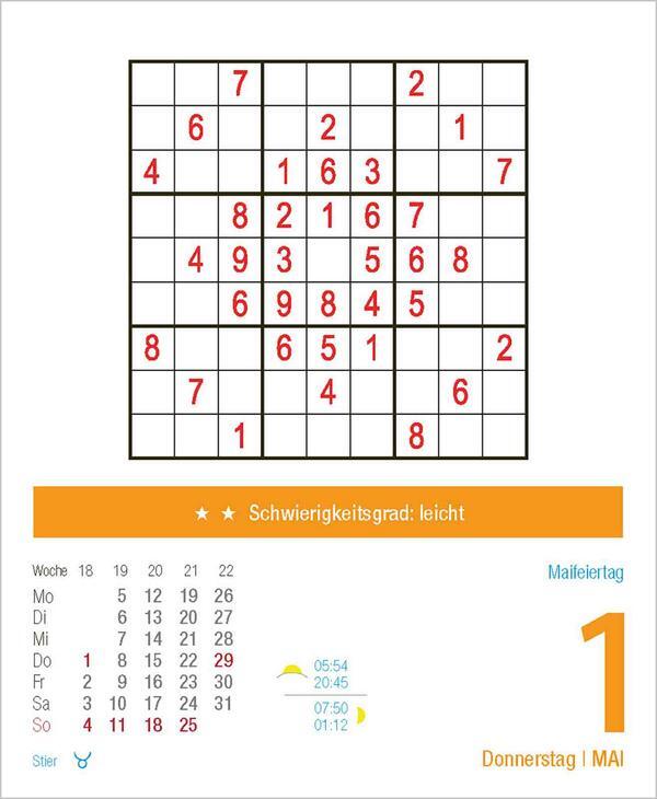 Bild: 9783731877370 | Sudoku 2025 | Verlag Korsch | Kalender | 328 S. | Deutsch | 2025