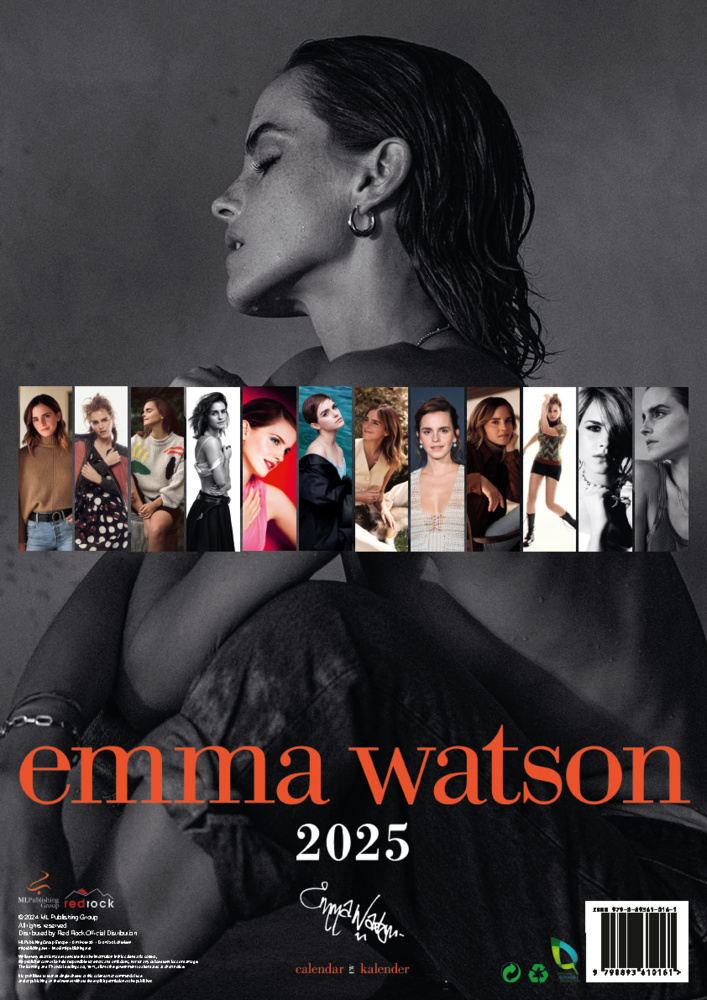 Bild: 9798893610161 | Emma Watson 2025 | Kalender | 14 S. | Deutsch | 2025