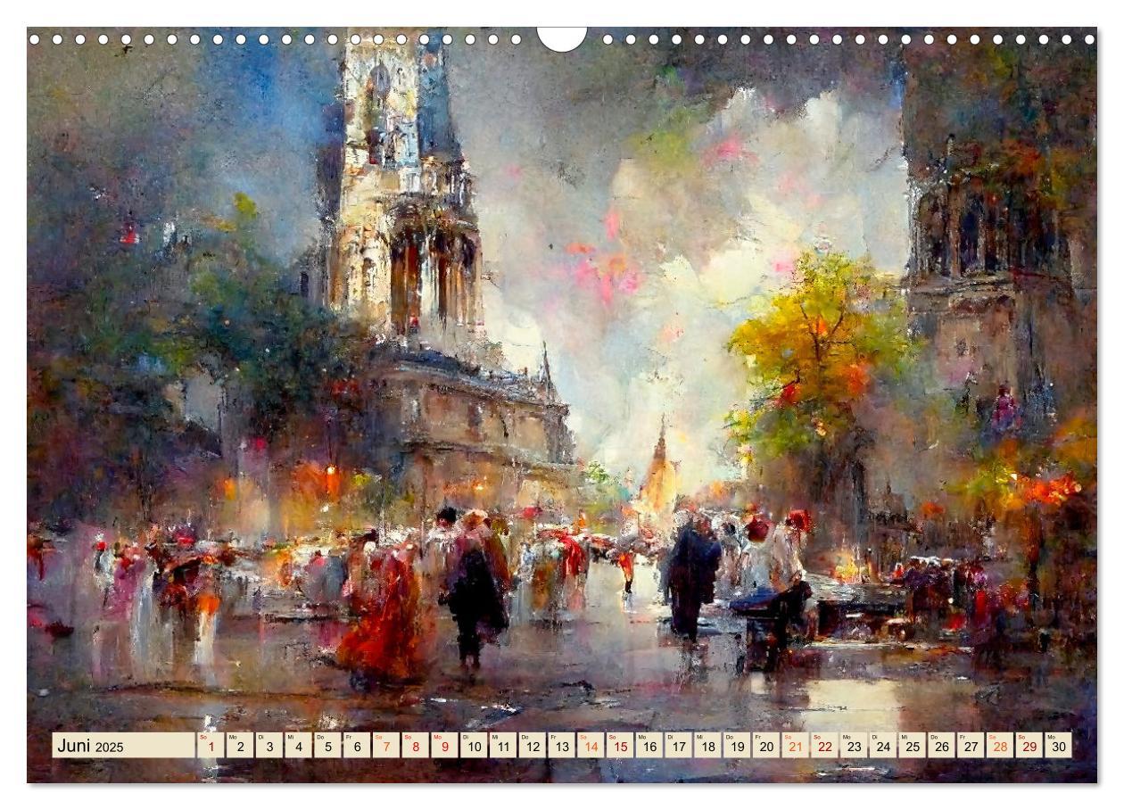 Bild: 9783383915857 | Paris - impressionistische Eindrücke (Wandkalender 2025 DIN A3...