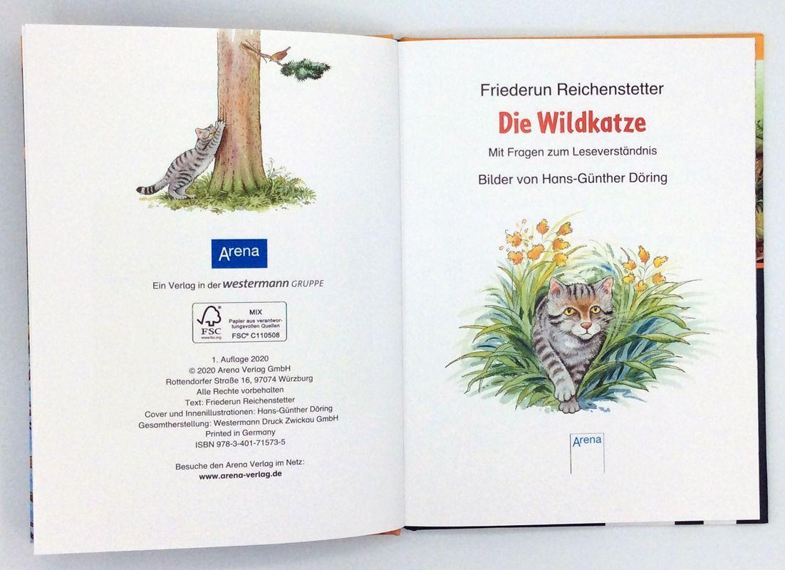 Bild: 9783401715735 | Die Wildkatze | Sachwissen für Erstleser | Friederun Reichenstetter