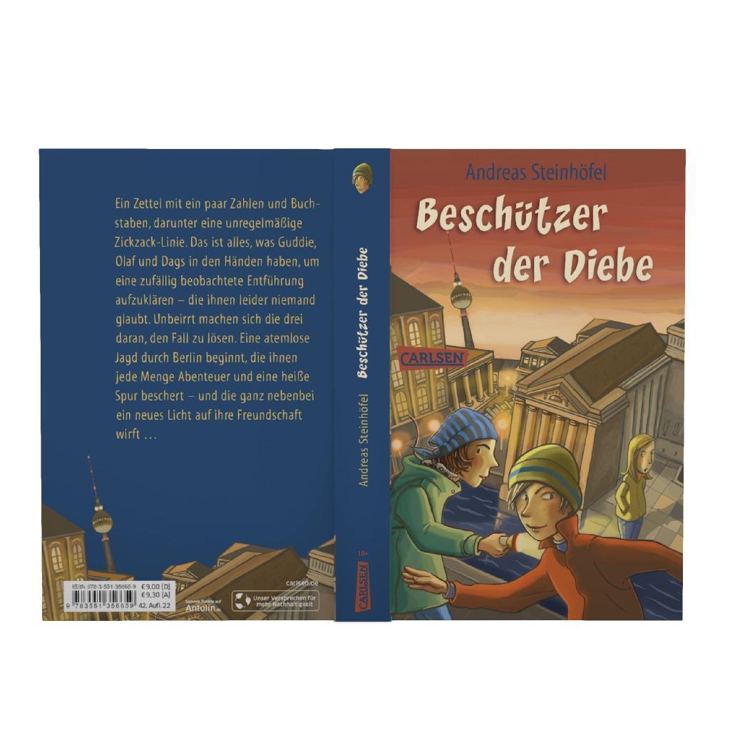 Bild: 9783551356659 | Beschützer der Diebe | Andreas Steinhöfel | Taschenbuch | 304 S.