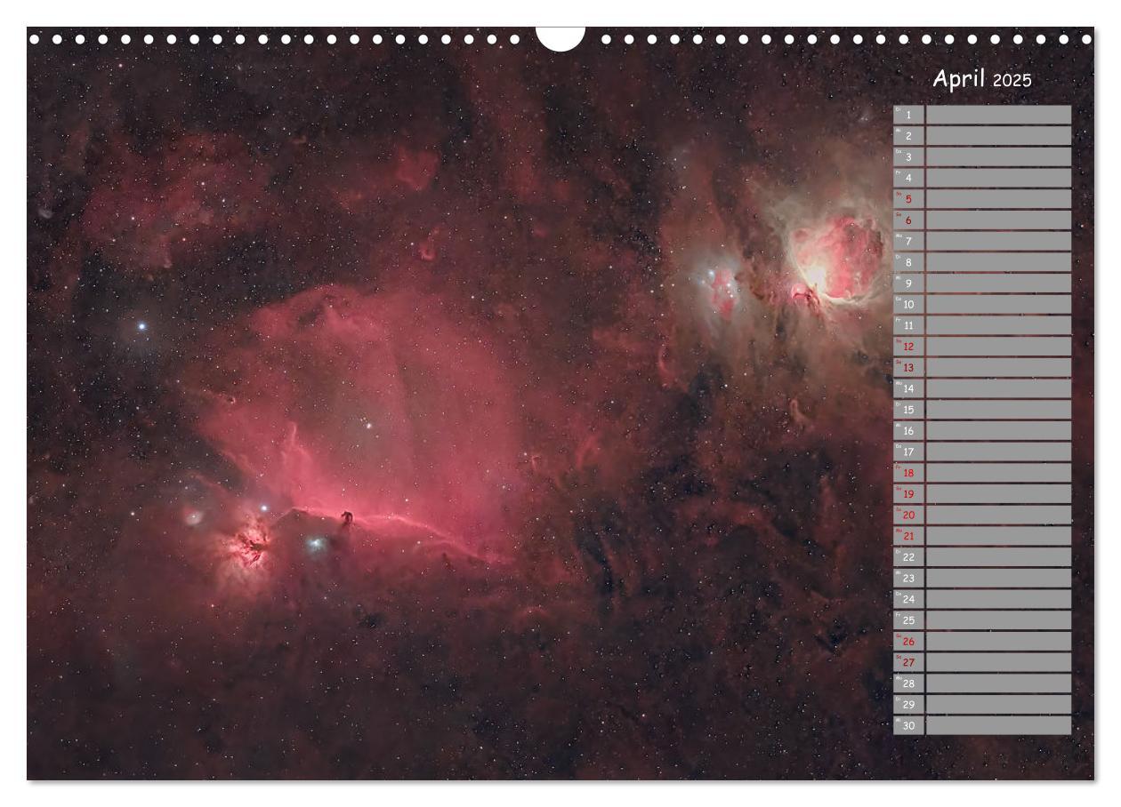 Bild: 9783457194379 | Deep-Sky Amateurastronomie (Wandkalender 2025 DIN A3 quer),...