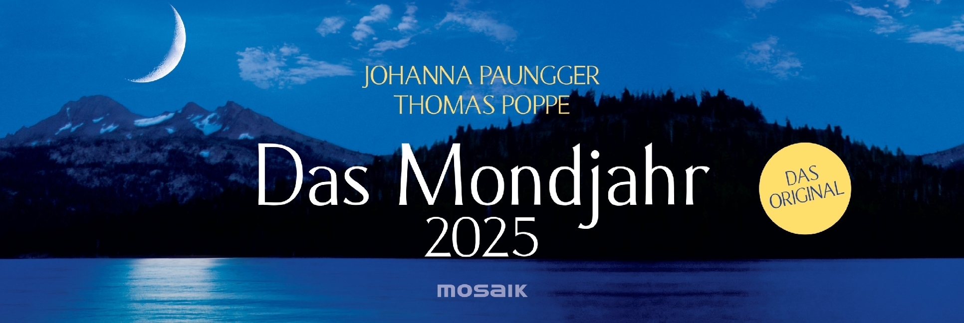 Cover: 9783442319879 | Das Mondjahr 2025 - Wochenkalender | Das Original | Paungger (u. a.)