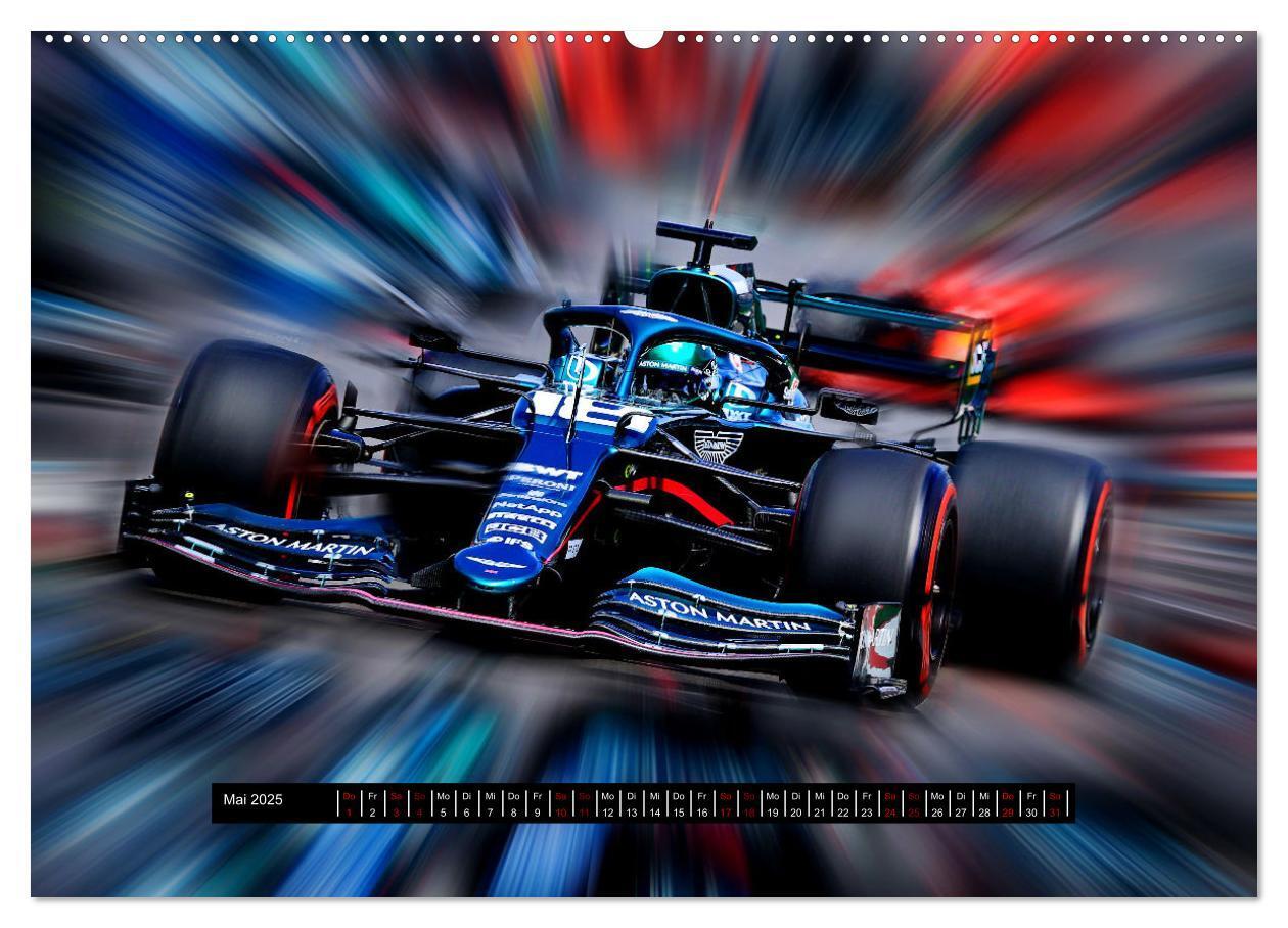 Bild: 9783383990847 | Vollgas in der Formel 1 (hochwertiger Premium Wandkalender 2025 DIN...