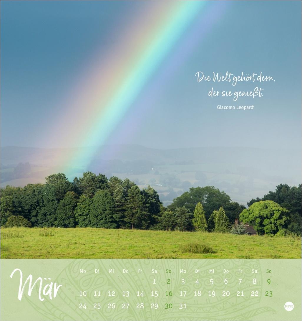 Bild: 9783756406920 | Tage voller Glück Postkartenkalender 2025 | Heye | Kalender | 13 S.