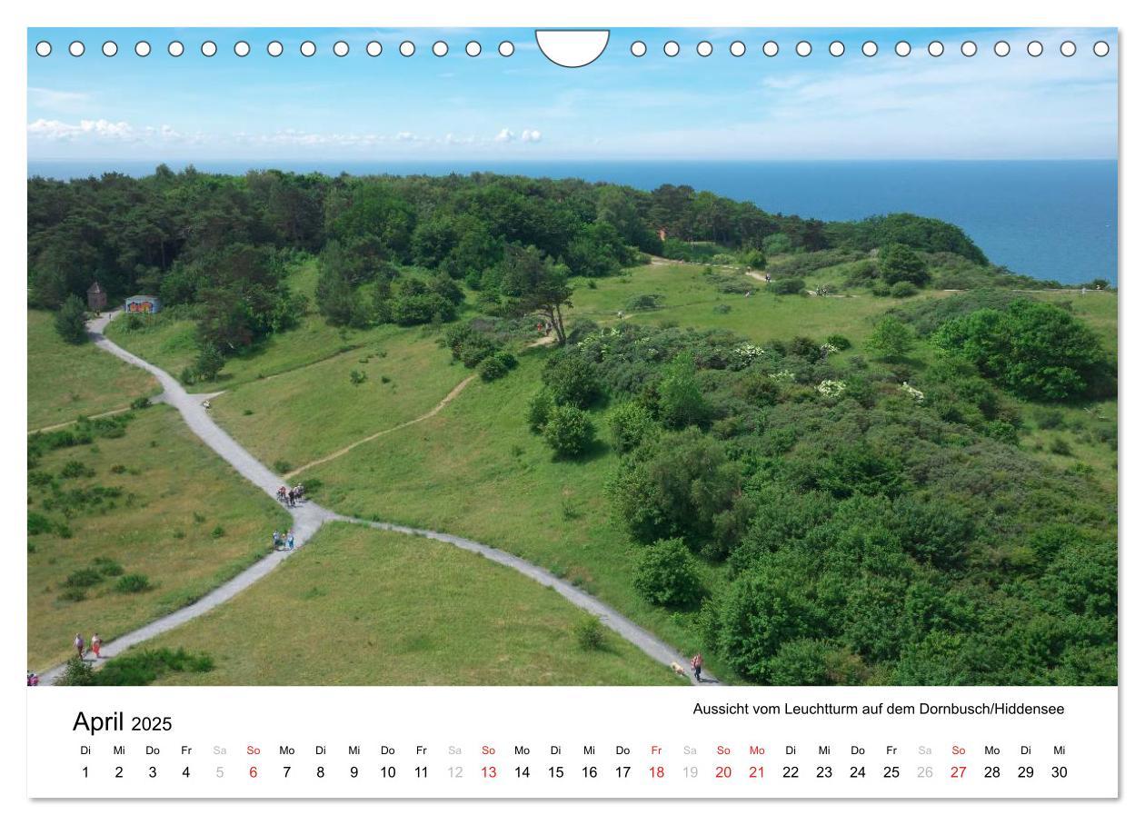 Bild: 9783435693924 | Rügen und Hiddensee (Wandkalender 2025 DIN A4 quer), CALVENDO...