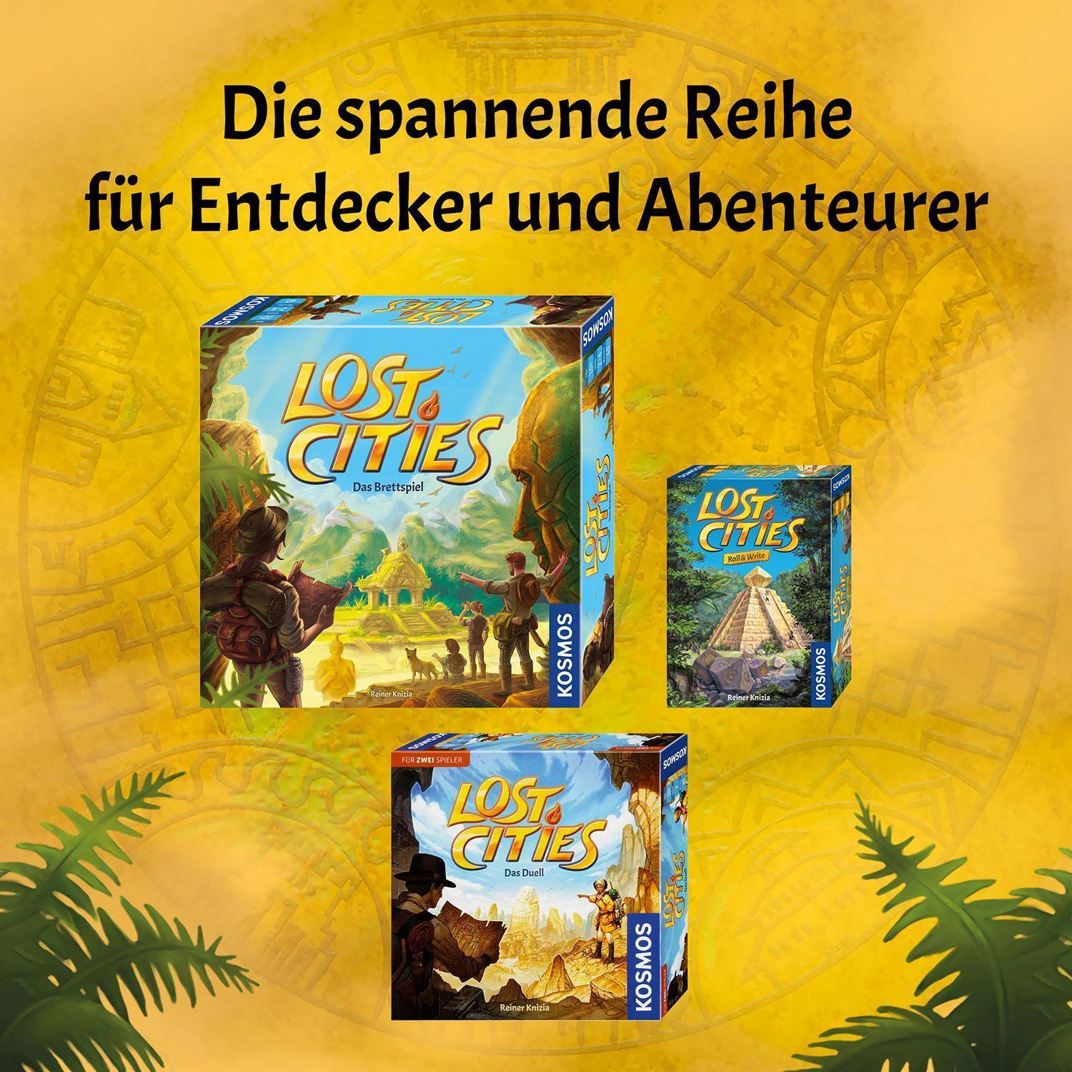 Bild: 4002051680589 | Lost Cities - Roll & Write | Reiner Knizia | Spiel | Deutsch | 2021