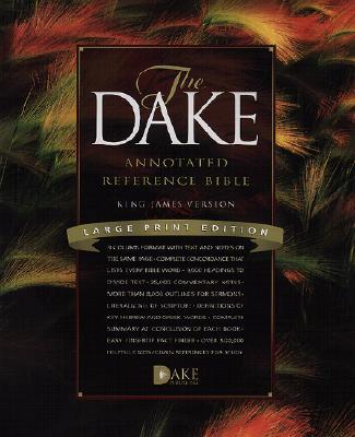 Cover: 9781558291188 | Dake Annotated Reference Bible-KJV-Large Print | Finis Jennings Dake