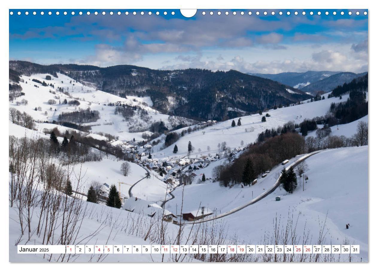 Bild: 9783435207831 | Idyllischer Schwarzwald (Wandkalender 2025 DIN A3 quer), CALVENDO...