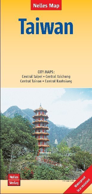 Cover: 9783865746917 | Nelles Map Landkarte Taiwan | (Land-)Karte | Gefalzt | Deutsch | 2020