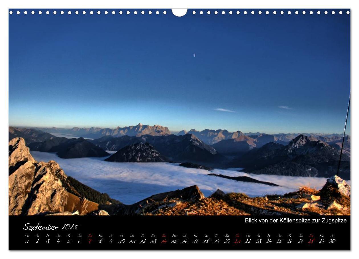 Bild: 9783435837892 | Allgäuer Bergblicke (Wandkalender 2025 DIN A3 quer), CALVENDO...