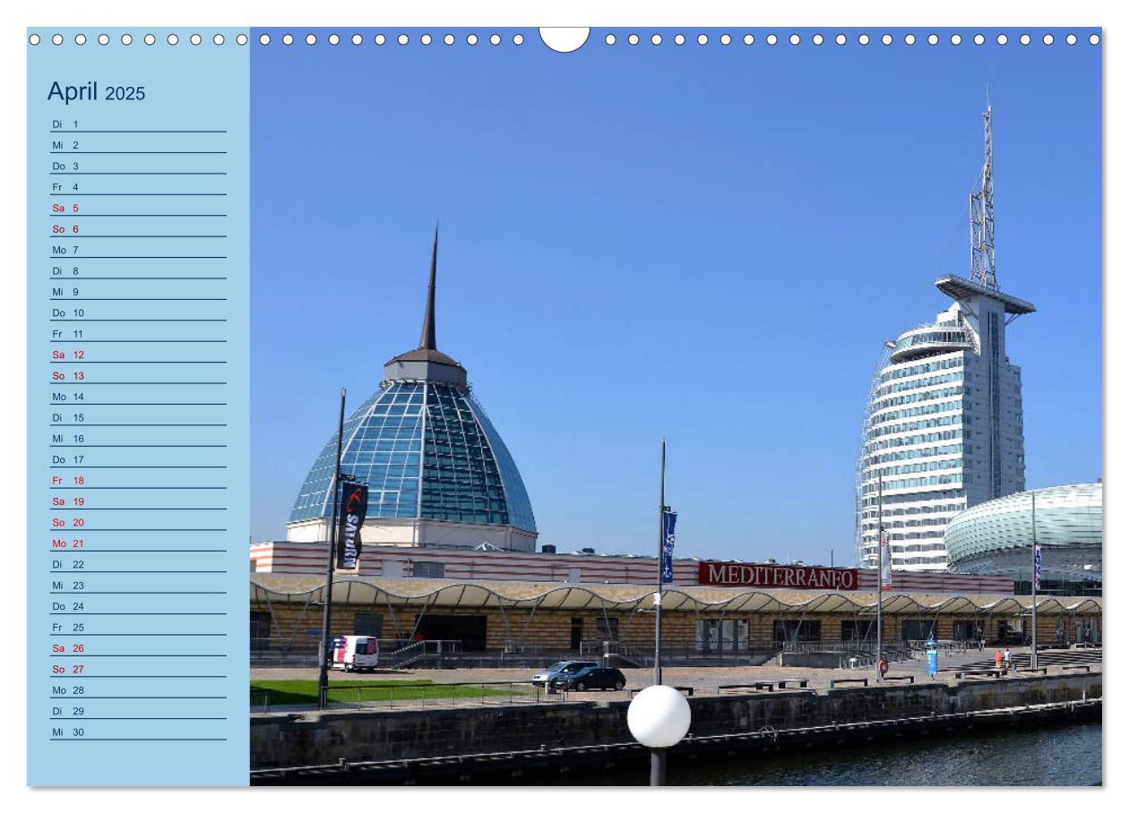 Bild: 9783435378081 | BREMERHAVEN - 2025 (Wandkalender 2025 DIN A3 quer), CALVENDO...