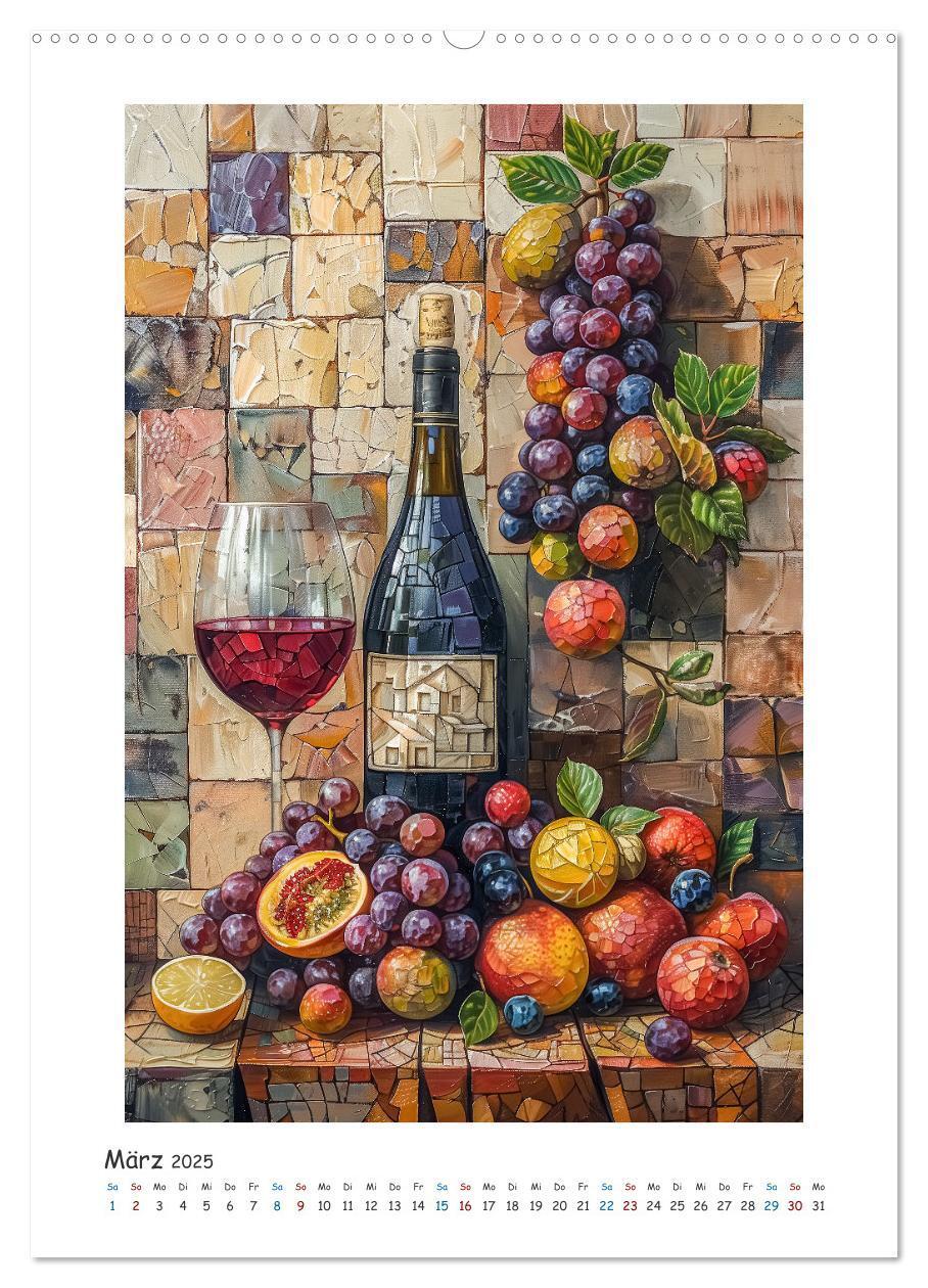 Bild: 9783457136164 | Ode an den Wein (hochwertiger Premium Wandkalender 2025 DIN A2...