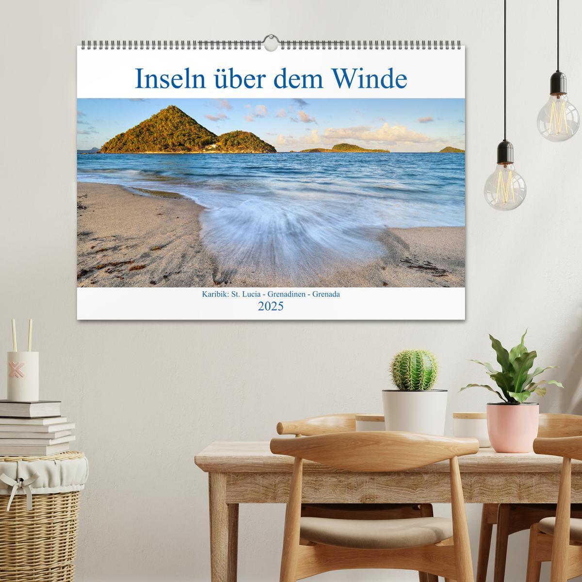 Bild: 9783435290086 | Inseln über dem Winde (Wandkalender 2025 DIN A2 quer), CALVENDO...