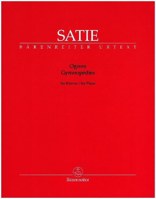 Cover: 9790006541171 | Ogives / Gymnopédies, Partitur | Erik Satie | Broschüre | 15 S. | 2019