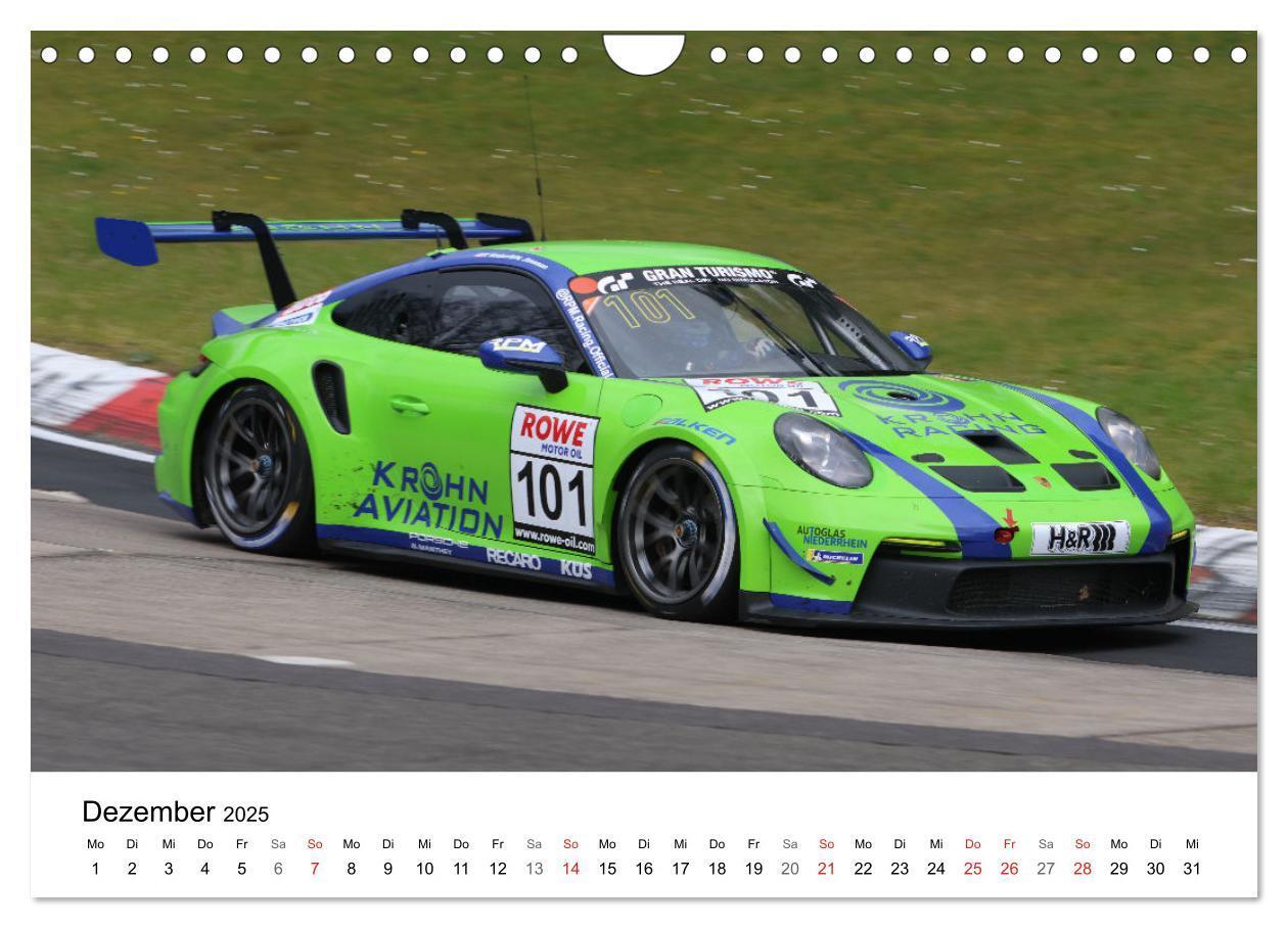 Bild: 9783435839933 | Motorsport aus Zuffenhausen (Wandkalender 2025 DIN A4 quer),...