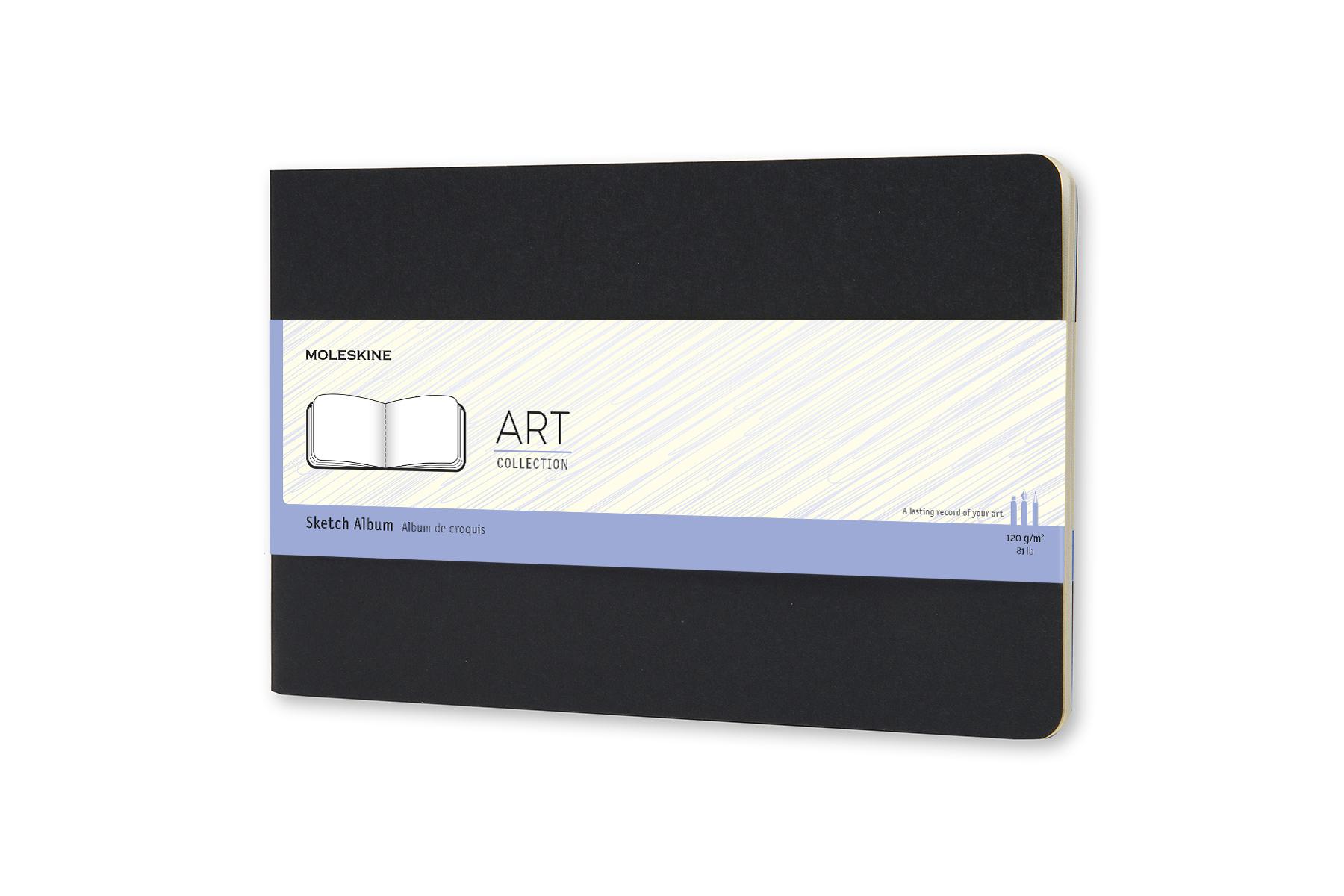 Cover: 9788867323364 | MOLESKINE SKIZZENALBUM ART PLUS L/A5 120G-PAPIER, SOFT COVER, SCHWARZ