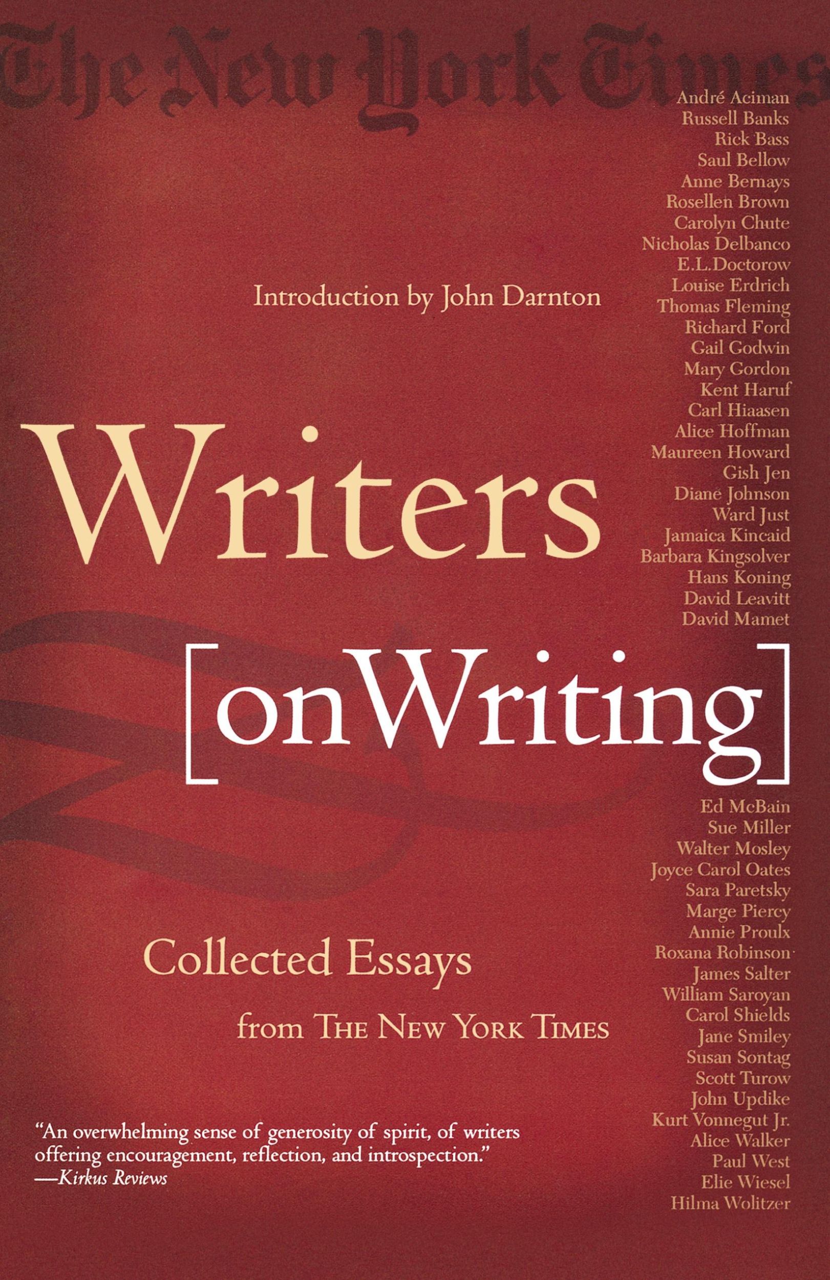 Cover: 9780805070859 | Writers on Writing | John Darnton | Taschenbuch | Englisch | 2002