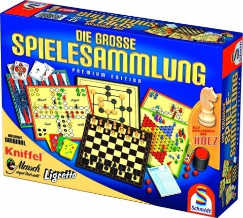 Cover: 4001504491253 | Die große Spielesammlung | Spiel | Deutsch | 2009 | Schmidt