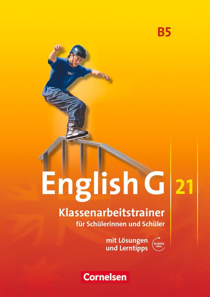 Cover: 9783060323234 | English G 21. Ausgabe B 5. Klassenarbeitstrainer mit Lösungen und...