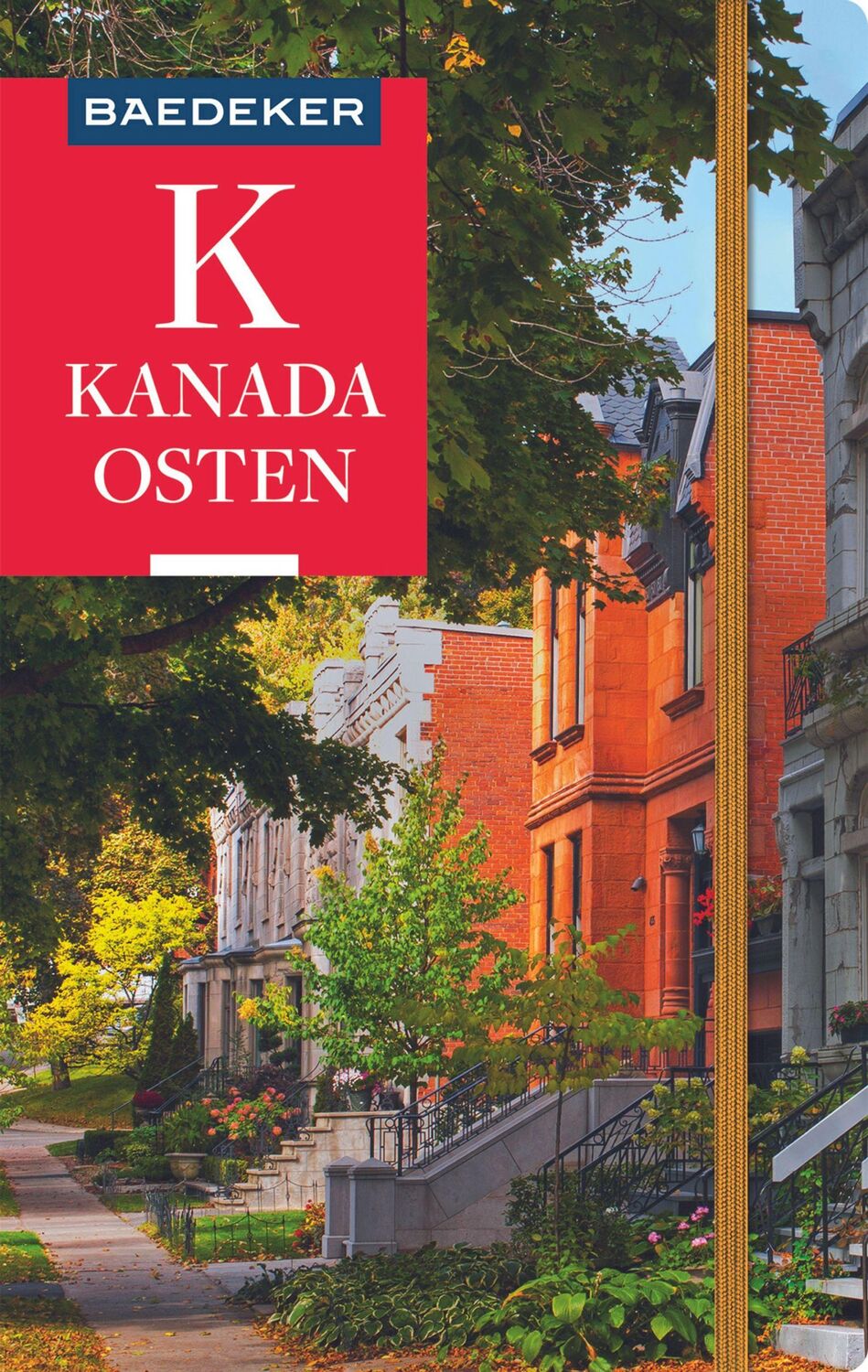 Cover: 9783829718998 | Baedeker Reiseführer Kanada Osten | mit praktischer Karte EASY ZIP